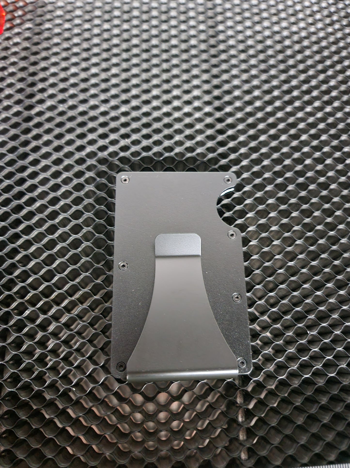 Aluminum minimalist wallet