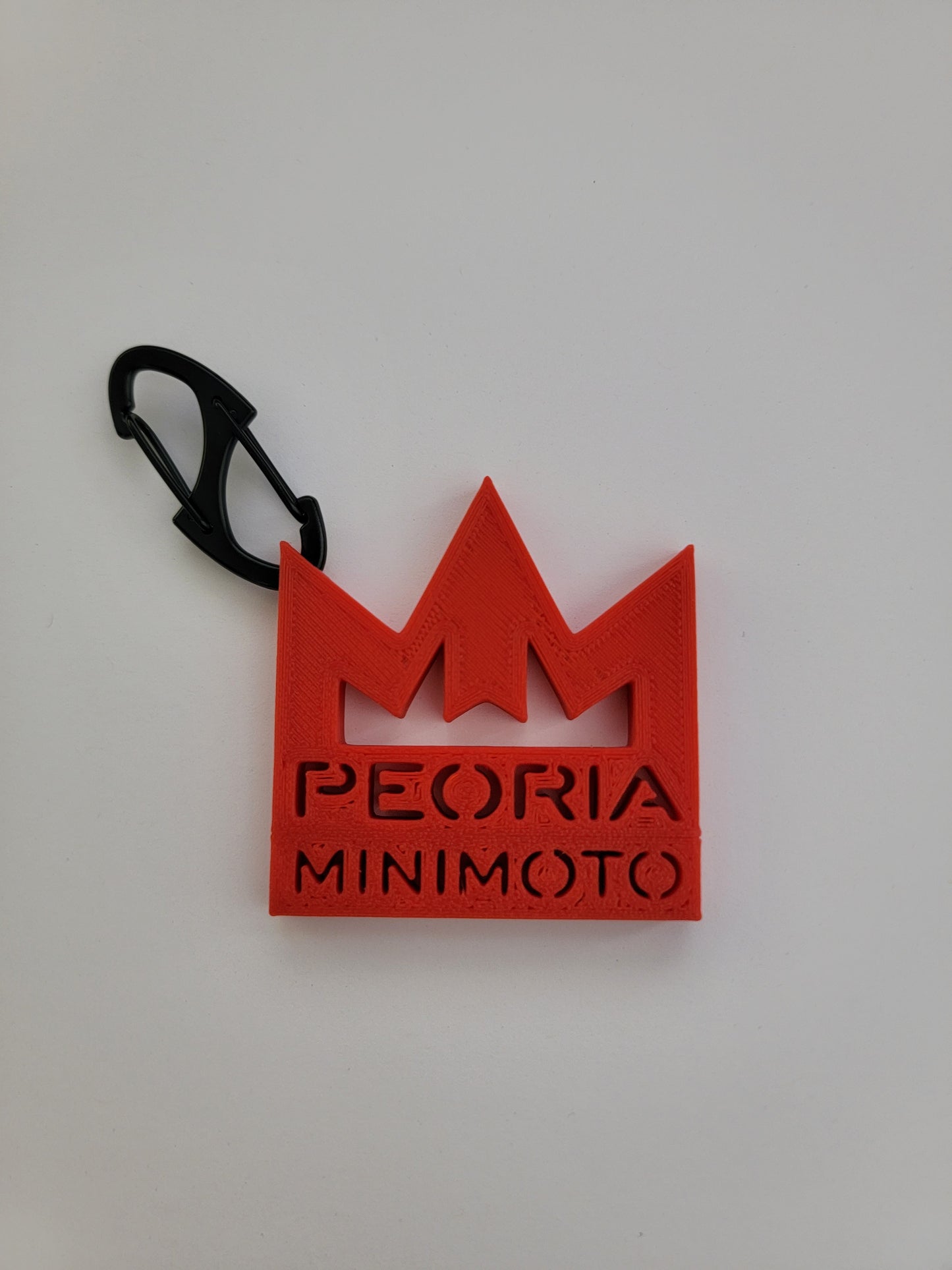 Peoria Mini Moto Keychain